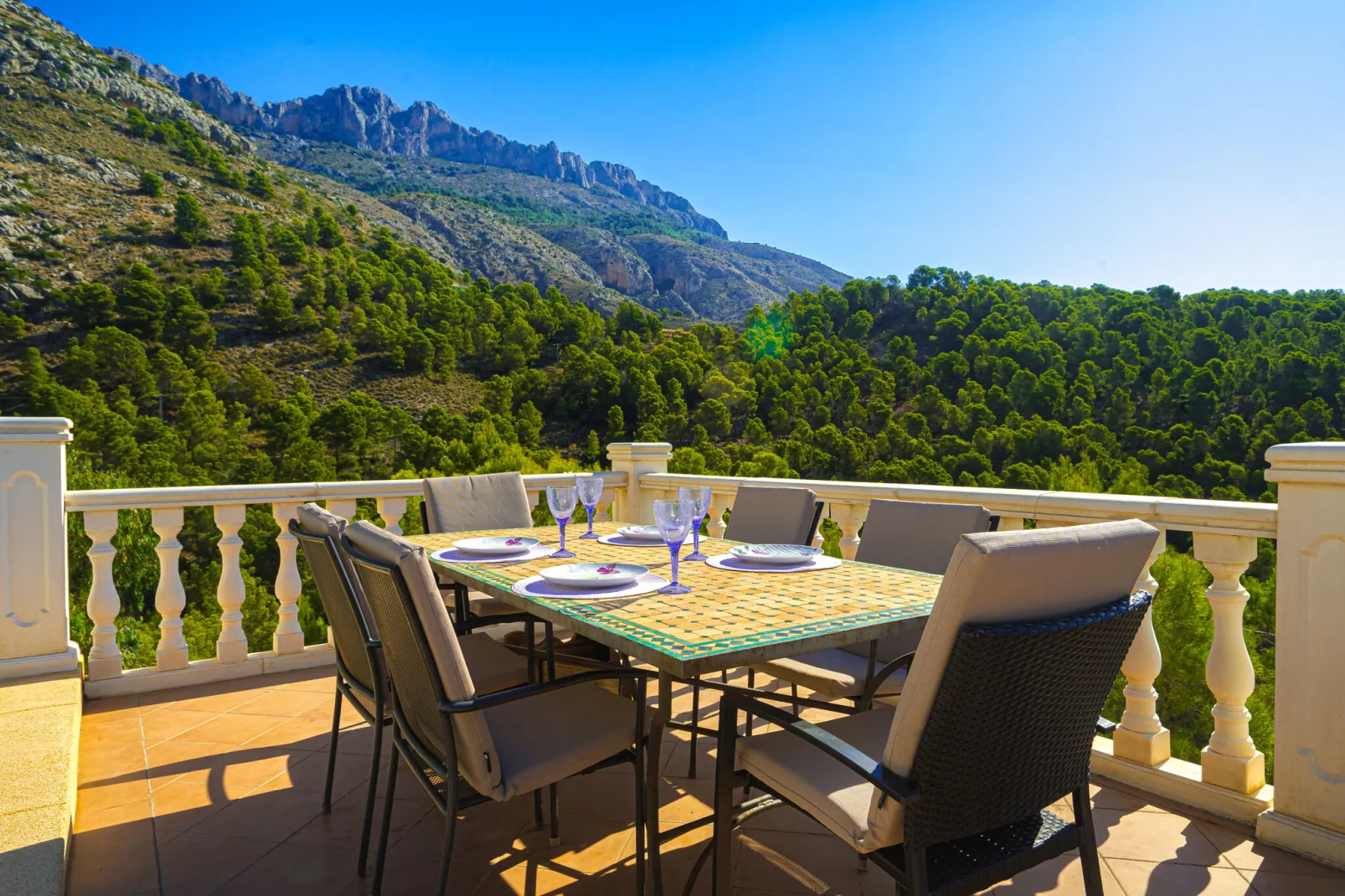 Nuestra Montana	-Balcon-terrasse