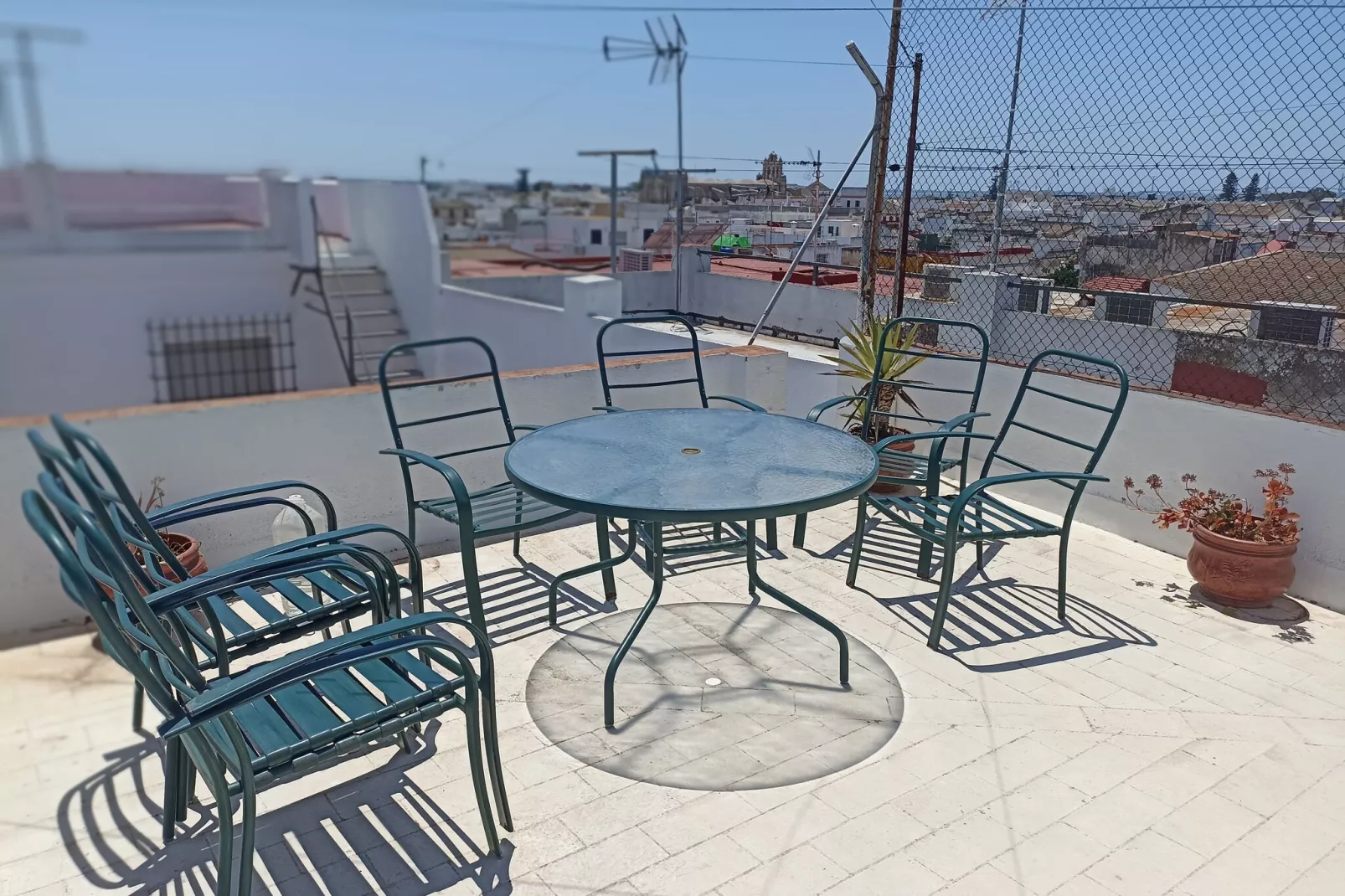 Apartamento céntrico Puerto de Santa Maria-Balcon-terrasse