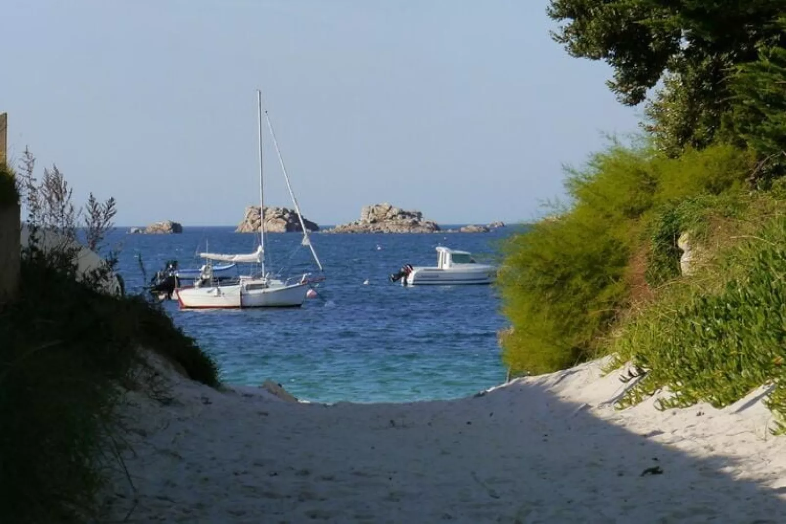 Ferienhaus Plougasnou-Areas summer 5km