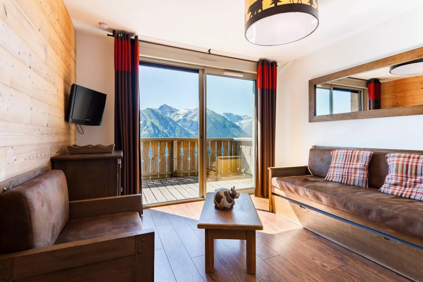 Residence Les Chalets de l'Adet 1-Living room