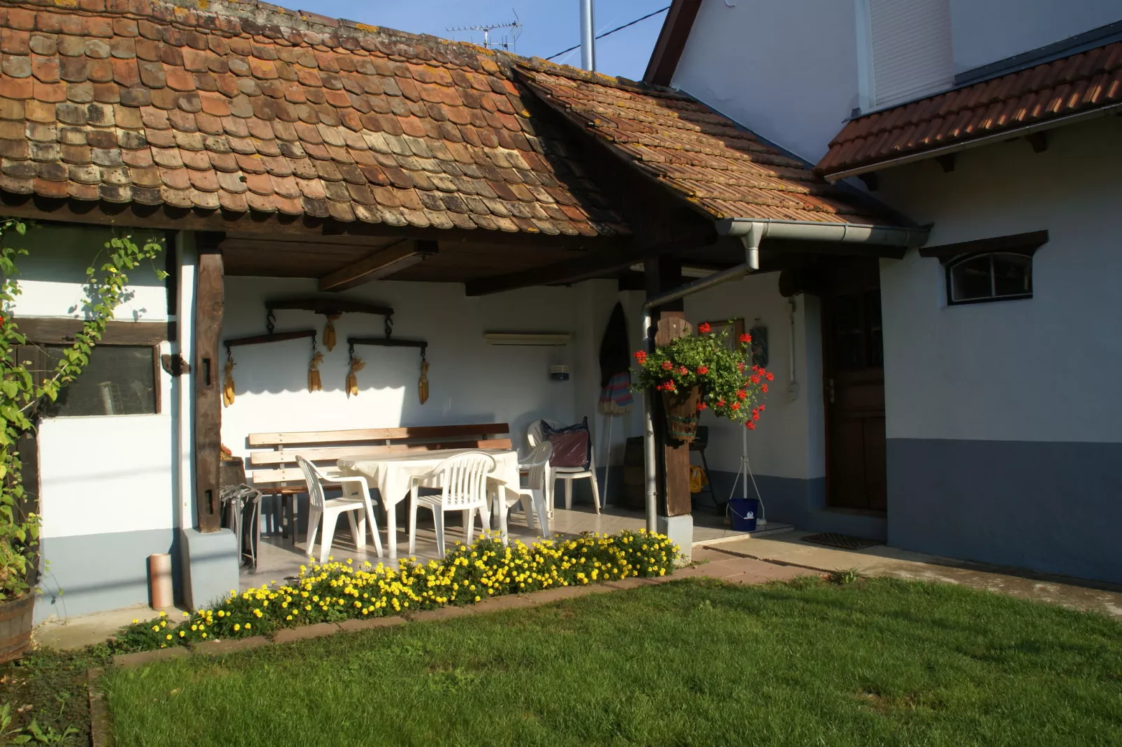 Maison de vacances - SCHLEITHAL-Balcon-terrasse